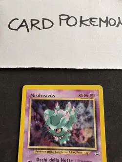 Pokemon Card Misdreavus 11/64 Neo Revelation - Swirl- Ita-holo-Good! - Image 2