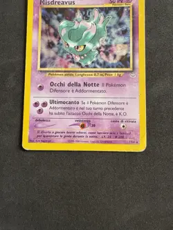 Pokemon Card Misdreavus 11/64 Neo Revelation - Swirl- Ita-holo-Good! - Image 3