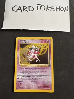 Pokemon Card Mr. Mime 6/64 Jungle -ita-Holo-Nm! - Image 1