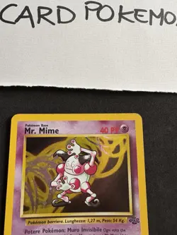 Pokemon Card Mr. Mime 6/64 Jungle -ita-Holo-Nm! - Image 2