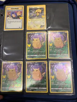 Pokemon 25 Celebrations Joblot Bulk x 24 Cards pikachu zapdos zamazenta zacian - Image 1