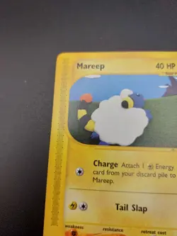 Pokemon Card Mareep 93/147 common Aquapolis LP - Image 3