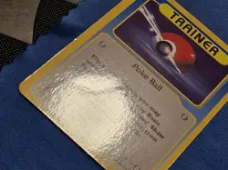 MP Poke ball Holo Funskool 2004 India Vintage Pokemon Card Pokeball - Image 5