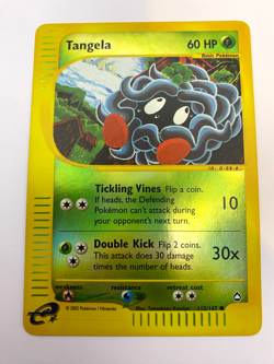 Pokemon Card - Reverse-Holo Tangela 112/147 Aquapolis *HP* e-Card Common - Image 1