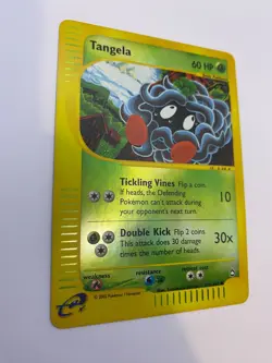 Pokemon Card - Reverse-Holo Tangela 112/147 Aquapolis *HP* e-Card Common - Image 4