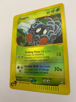 Pokemon Card - Reverse-Holo Tangela 112/147 Aquapolis *HP* e-Card Common - Image 5