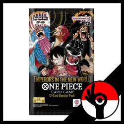 One Piece OP09 Emperors in the New World Booster Pack English Trading Card Game - Image 1