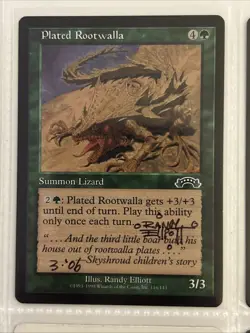 MTG-H1 Mixed Lot Of 9 Signed Magic The Gathering Cards (MTG) - Image 4