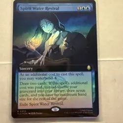 Spirit Water Revival Extended Art Foil - MTG Avatar: The Last Airbender TLA - Image 1