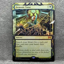 MTG Demonic Tutor - Mystical Archives STA #27 Foil NM - Magic the Gathering - Image 1