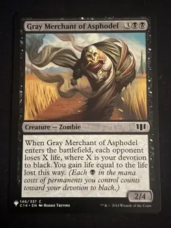 1x Gray Merchant of Asphodel (146) Mystery Booster LP MTG Magic x1 MKE - Image 1