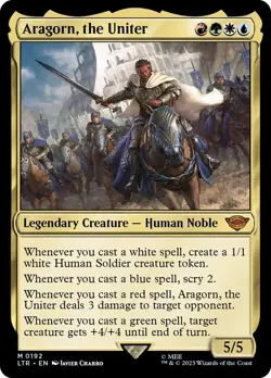 Aragorn, the Uniter X1-NM/M- LOTR: Tales of Middle-Earth - Image 1