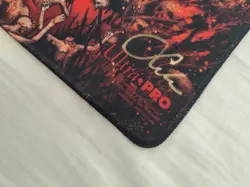 !NEW! MTG Seb McKinnon Damnation Stitched Playmat Signed Autographed Kickstarter - Image 2