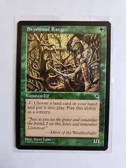 Skyshroud Ranger - Tempest - LP - MTG Magic - Common - Green Creature - Image 1