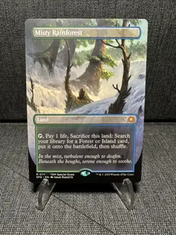 MTG - Misty Rainforest Borderless Special Guests #111 Tarkir Dragonstorm - Image 1