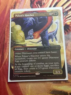 Palani's Hatcher - Extended Art LCI NM MTG - Image 1