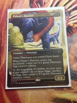 Palani's Hatcher - Extended Art LCI NM MTG - Image 2