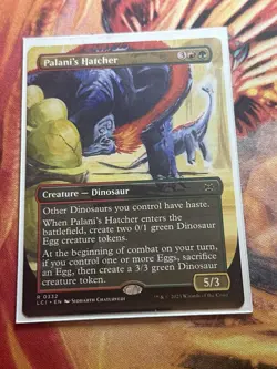 Palani's Hatcher - Extended Art LCI NM MTG - Image 4