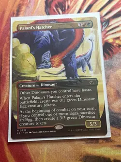 Palani's Hatcher - Extended Art LCI NM MTG - Image 5