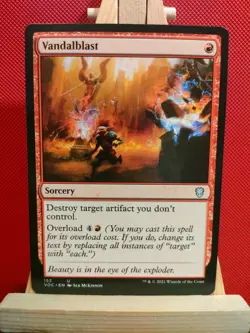 Vandalblast - Commander: Innistrad: Crimson Vow - Uncommon - NM - MTG - Image 1
