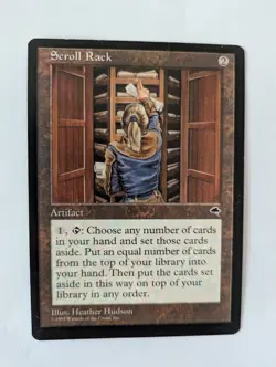 Scroll Rack Tempest MTG NM Free shipping with tracking - Image 1