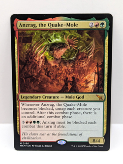 Murders at Karlov Manor - Anzrag, the Quake-Mole - Mythic - MKM 186 - - Image 1