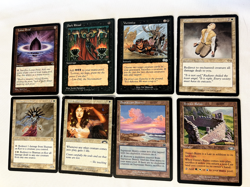 MTG cards mid-late 1990s, Lotus Petal, Dark Ritual, Shaman en-Kor, Soul Warden - Image 1