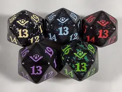 Life Counter ~ OUTLAWS OF THUNDER JUNCTION ~ Complete Set of 5 Spindown - Image 1