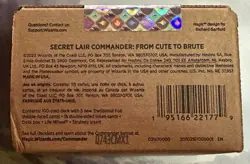 MTG / Secret Lair Commander Deck: From Cute to Brute / Unopened - Image 3