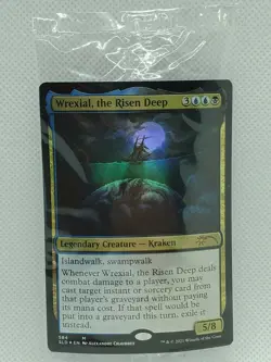 1 x Wrexial The Risen Deep [FOIL, in original cellophane] Magic: the Gathering - Image 1