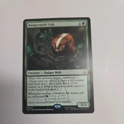 MTG Avatar TLA Badgermole Cub NM Regular Fast Shipping Magic The Gathering Card - Image 1