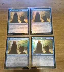 Accumulate Wisdom FOIL x4 Playset Avatar NM/M MTG 🔥 - Image 1