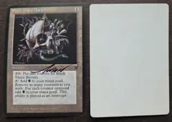 SIGNED MtG Magic Anson Maddocks Artist Proof _ Legends _ BLACK MANA BATTERY _ - Image 1