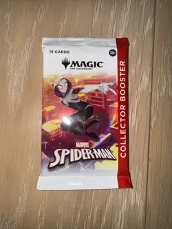 MAGIC THE GATHERING MARVEL'S SPIDER-MAN Collector Booster Pack Factory Sealed - Image 1