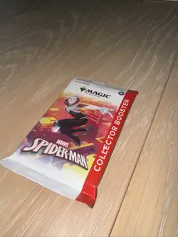 MAGIC THE GATHERING MARVEL'S SPIDER-MAN Collector Booster Pack Factory Sealed - Image 3