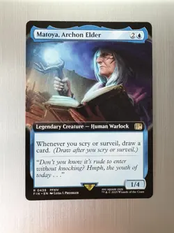 Matoya, Archon Elder - 439 - Magic: Final Fantasy MTG - Extended Art - Rare - Image 1