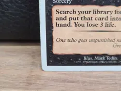 MTG Grim Tutor Starter 1999 Regular 79/173 - MP - Image 5