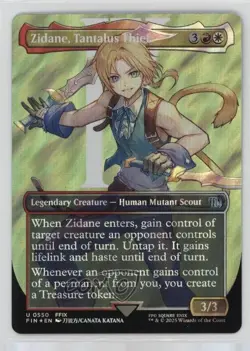 Surge Foil - Zidane Tantalus Thief (Borderless Number) #0550 - Image 1