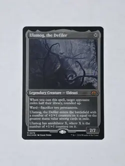 MTG English Ulamog, the Defiler (Foil Etched) NM Foil Modern Horizons 3 - Image 1