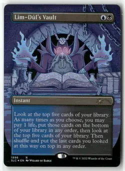 Lim-Dul's Vault Secret Lair Countdown Kit Foil Magic NM - Image 1