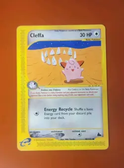 Pokemon TCG Cleffa Card Skyridge 48/144 Regular Common - MINT CONDITION - Image 1