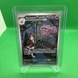 Pokemon TCG SV10 Glory of Team Rocket: Team Rocket's Weezing 199/182 - Image 1