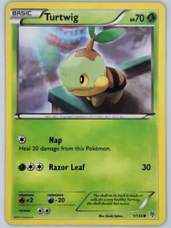 Turtwig 1/135 Pokemon - Black and White Plasma Storm MP - Image 1