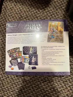 Pokemon TCG Scarlet & Violet Paldean Fates ETB Elite Trainer Box NEW Sealed - Image 3