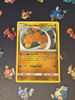 Pokemon Cards Dragonite 119/181 Cosmos Holo Promo Team Up - (LP) #2 - Image 1