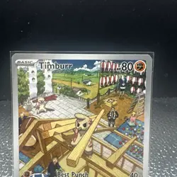 Timburr 183/167 Sv06: Twilight Masquerade Holo Pokemon Card Fighting Type - Image 3