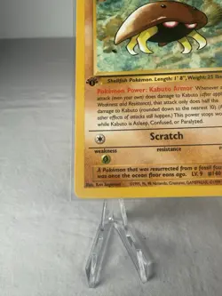 Pokemon TCG 1st Edition Fossil Kabuto 50/62 WOTC - Image 4