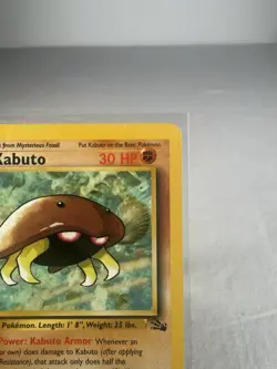 Pokemon TCG 1st Edition Fossil Kabuto 50/62 WOTC - Image 5