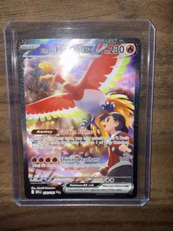 Pokemon TCG Ethan's Ho-Oh EX Sir 230/182 Destined Rivals Mint/Nm Condition - Image 1