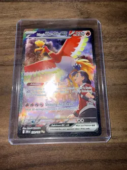 Pokemon TCG Ethan's Ho-Oh EX Sir 230/182 Destined Rivals Mint/Nm Condition - Image 3